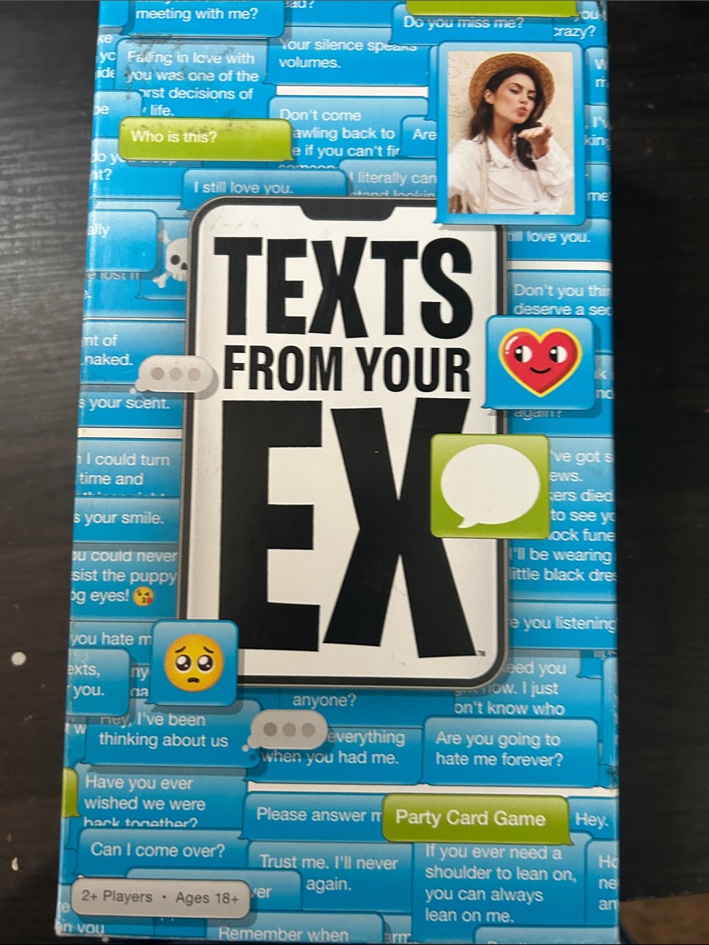 Texts From Your Ex Party Card Game - Blue Party Edition